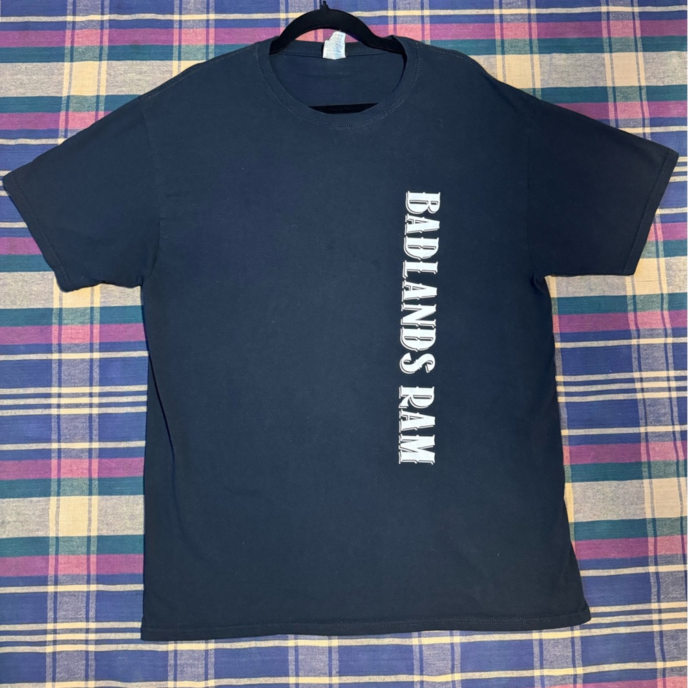 Mens Badlands Ram Black Tee